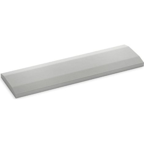 Cubremuros Cinca Liso 1 m - Zona plana de 16 cm para cerramientos y balaustres - 1 m × 30 cm - Unidad - Gris Ciment (1/5)