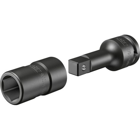 Douille pour vissage de roue FORD Hazet 900SLG-18X20/2, carré creux 12,5 mm (1/2 pouce), profil traction à 6 pans extérieurs, 18 x 20 mm (1/4)