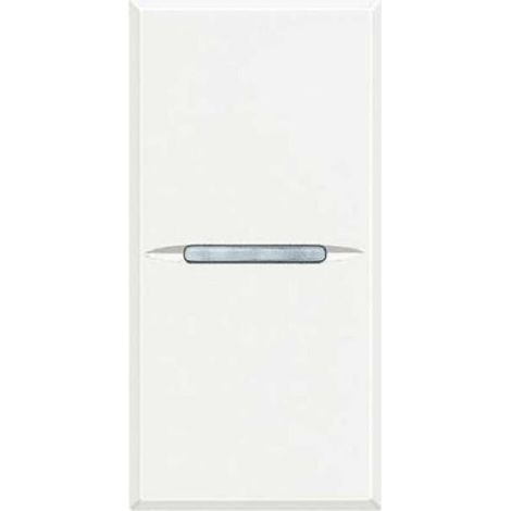 Bticino axolute deviatore assiale 1 polo 10a colore bianco hd4003n