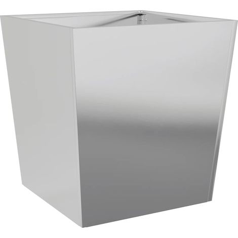 Maison Exclusive - Fioriera da Giardino 50x50x50 cm in Acciaio Zincato