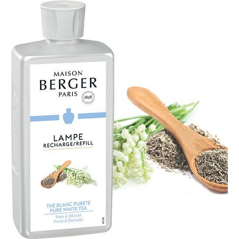 LAMPE BERGER Ricarica The Blanc Purete 500ml (1/2)