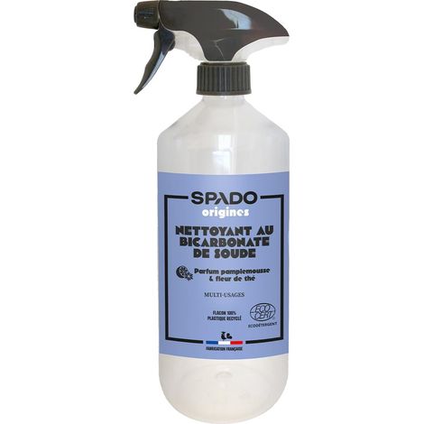 Origines - Nettoyant Multi-Usage Au Bicarbonate de Soude - Parfum naturel pamplemousse & fleur de thé - Nettoie & Dégraisse - 100 % Ingrédients D'Origine Naturelle - ECOCERT - Spray 750 ml (1/5)
