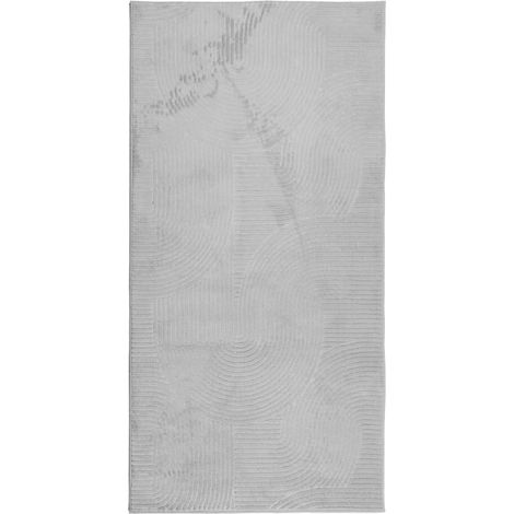 Maison Exclusive - Tappeto IZA a Pelo Corto Aspetto Scandinavo Grigio 100x200 cm
