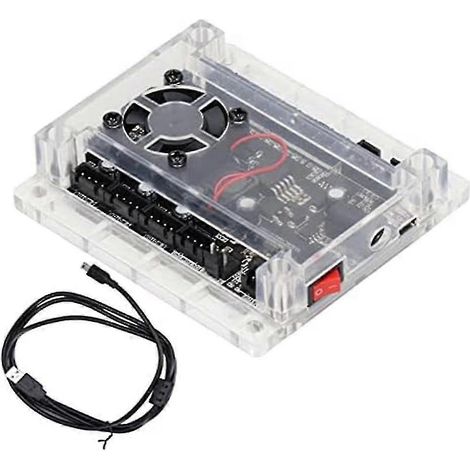 Carte de contrôle pour machine de gravure CNC, contrôleur de graveur 3 axes Grbl 1.1v3.4 USB, carte de contrôle pour fraiseuse et bricolage (1/5)