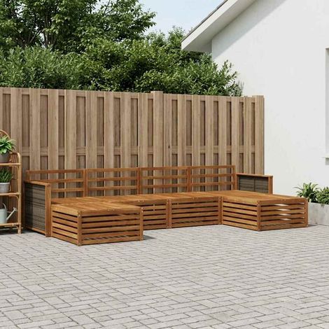 vidaXL Outdoor Sofa Set 6 pcs Solid Acacia Wood (1/5)