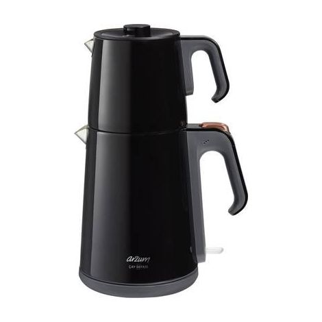 Elektrischer Wasserkocher Arzum Cay Sefasi schwarz 1.8L 1650W