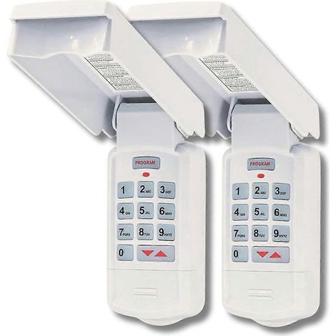 Claviers pour ouvre-portes de garage Genie, clavier sans fil pour porte de garage -- (1/5)