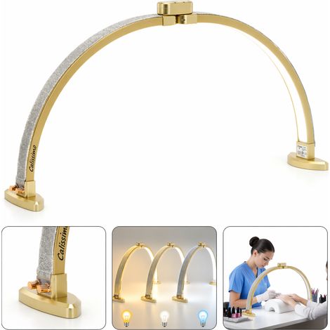 Lámpara cosmética Arch Moon para tratamientos LED, sin sombras, plegable, lámpara de escritorio (1/5)