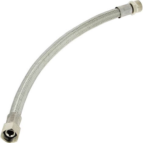 Flexible sanitaire inox DN10 3/8 mâle – 3/8 femelle – 300mm – Pression 16 Bar – Température 110°C – IFT