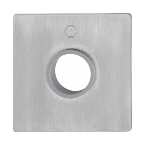 ROSETA CUADRADA PLANA INOX F69 HOPPE(D)