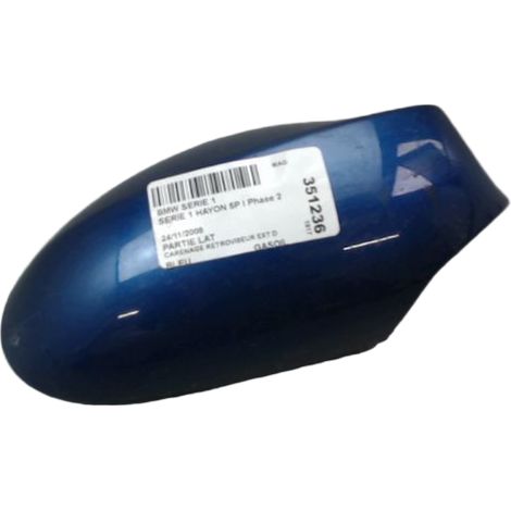 [PRODUIT D'OCCASION] Carenage Retroviseur Exterieur Droit BMW Serie 1 I Phase 2 (e87) 2007-2011 ♻️ Ref Oe. 51167125558 - Garantie à vie (1/3)