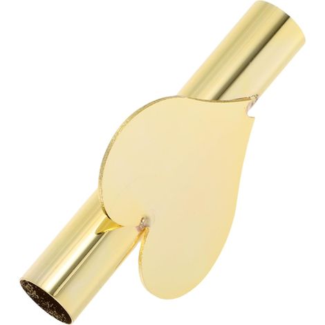 GALPADA Ensemble de 4 vases muraux minimalistes en fer doré forme cœur, (1/5)