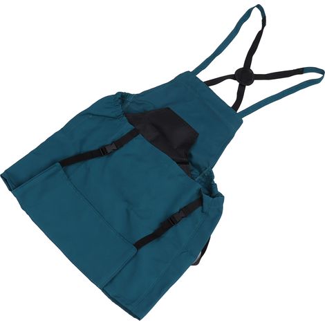 Sac de récolte, tablier de cueillette de fruits, grande capacité, en tissu Oxford, pochette de jardin à ouverture rapide pour verger, jardin et ferme, bleu-vert (1/5)