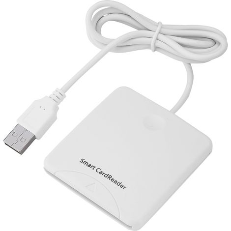 Lecteur de carte bancaire portable USB à puce intelligente pour cartes de crédit mobiles (1/5)