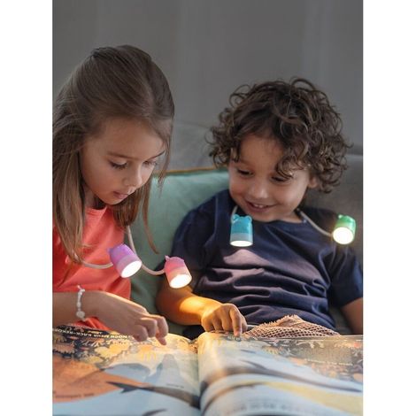 LAMPARA DE LECTURA FLEXIBLE INFANTIL COLORES SURTIDOS