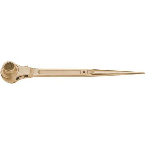 Llave de carraca de andamio antichispa Cu-Be 14x17 mm ALYCO