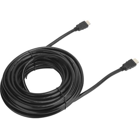 Câble HDMI 20 m Haute Vitesse 4K 60Hz avec Connecteurs Dorés et Blindage Antiparasite (1/5)