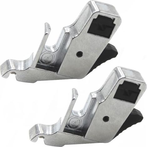 2 Stück Snap On Low Shank Adapter Nähfußhalter, Nähfußhalter für Nähmaschinen (1/5)