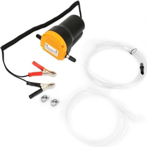 Pompe de transfert d'huile - MOO - Mini pompe diesel 12V - 60W - 250L/h - Plastique ABS (1/4)