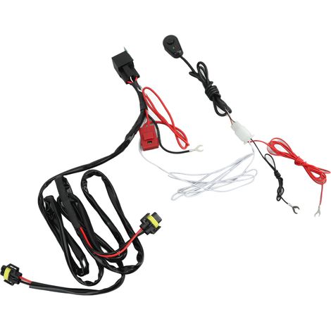 Faisceau de câblage 12V pour barre LED, phare antibrouillard et projecteur de travail 0-240W, compatible quad, SUV, Jeep et pick-up (1/5)