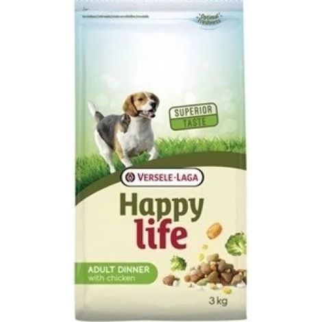 Happy Life Adult Chickn 15 kg