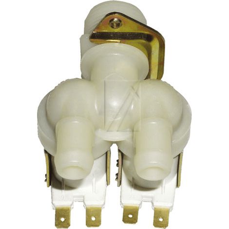 ELECTROVANNE 2 VOIES 180° POUR LAVE LINGE BAUKNECHT - 481228128006