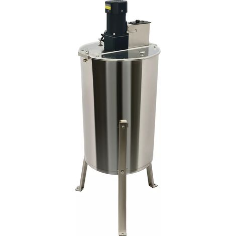 220V Extracteur de miel électrique  2/4 cadre apiculteur miel acier inoxydable miel nid D'abeille (1/5)