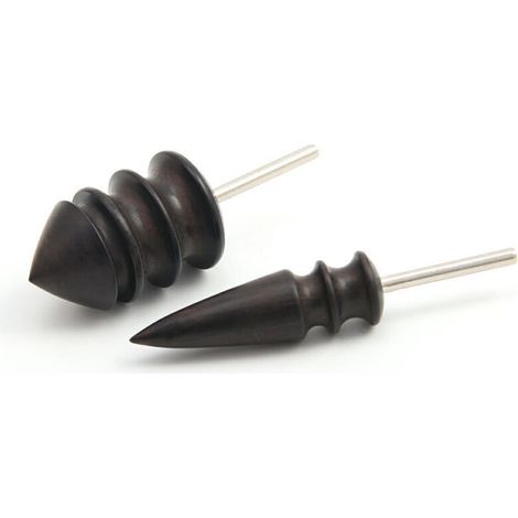 2-teiliges Werkzeug zum Schärfen von Lederfarbe, Lederpolierer, Lederglätter, Lederdrehwerkzeug, Kantenpolierer, Bohrer, Handbohrmaschine, Drehbank