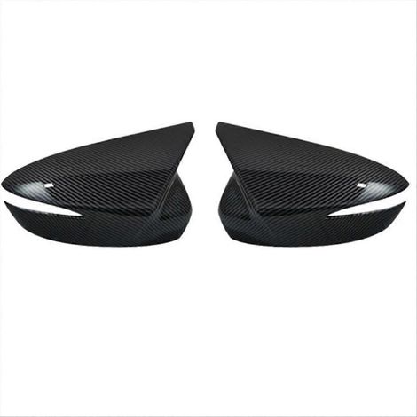 Cubierta de espejo retrovisor lateral para automóvil, carcasa de espejo lateral, embellecedor de fibra de carbono para -3 -4 2015-2019 -5 (1/5)