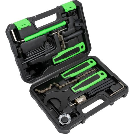 ESTUCHE DE HERRAMIENTAS PARA REPARACIÓN DE BICICLETA - 20 PCS