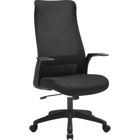 Sedia da ufficio Tessuto Nero Altezza regolabile - LATYRA (1/4)