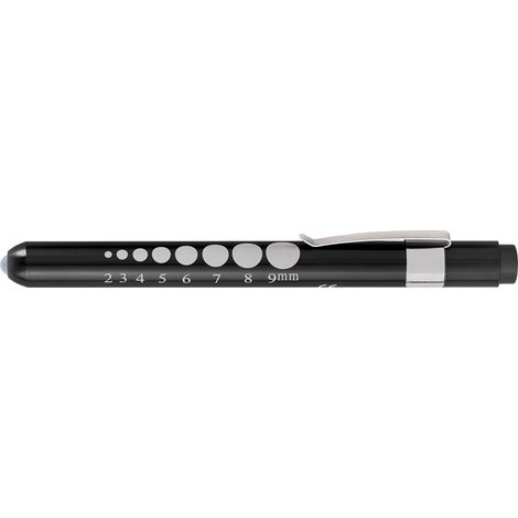 Aluminium-Stifttaschenlampe mit Weisslicht-LED Fervi 0671/1p