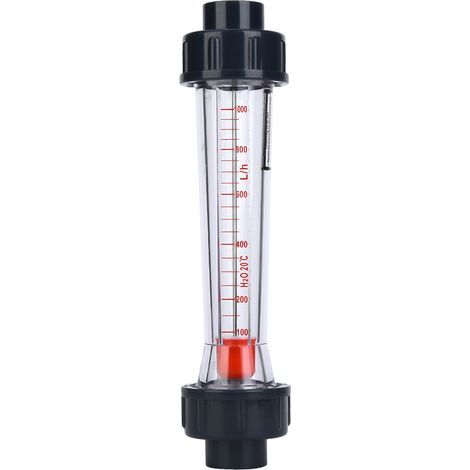 Débitmètre de Liquide de Type Tube en Plastique ABS, Débitmètre D'eau de Haute Précision 100-1000L/H, Mesure les Liquides avec facilité, adapté à Divers Liquides (1/5)