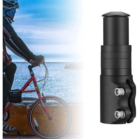 Elevador de potencia de aluminio para bicicleta de carretera - 286 mm (1 1/8 pulgadas) - Bicicleta de montaña, bicicleta de carretera, MTB (1/5)