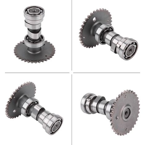 Pièce moteur came alliage aluminium couleur photo pour scooter 4T GY6 157QMJ 152QMI 125cc 150cc rechange neuf 1 pièce 6.5cm 8cm 34 dents (1/5)