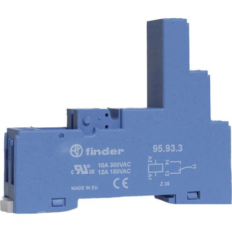 Finder 95.93.3 Relaissockel Finder 40.31 (L x B x H) 81.9 x 15.5 x 64.8 mm 1 St.