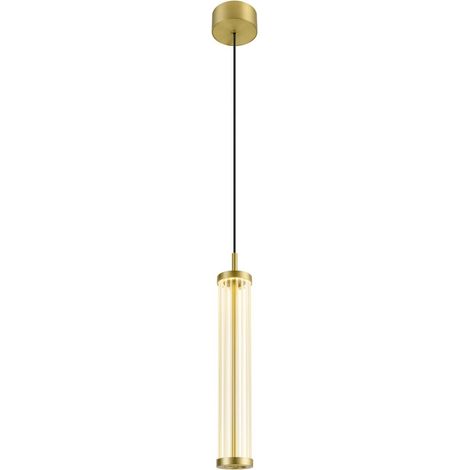 Suspension QUIMERA intérieur L150 cm 2700/3000 K PHASE laiton brossé - SLV - 1008033