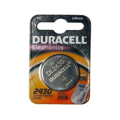 Duracell DL2430 Lithium Knopfzelle 3,0 V Silber