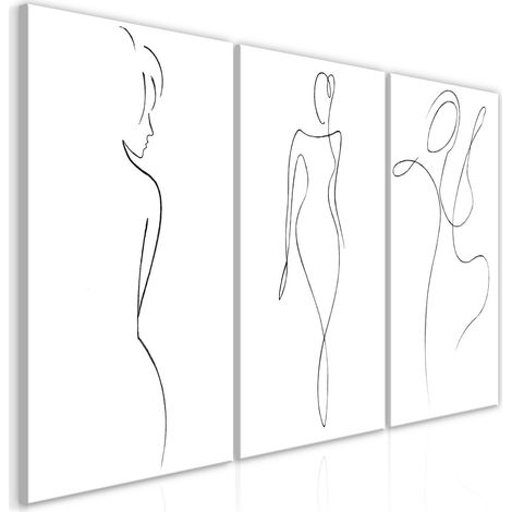 Tableau Silhouettes (Collection) - 120 x 60 cm (1/4)