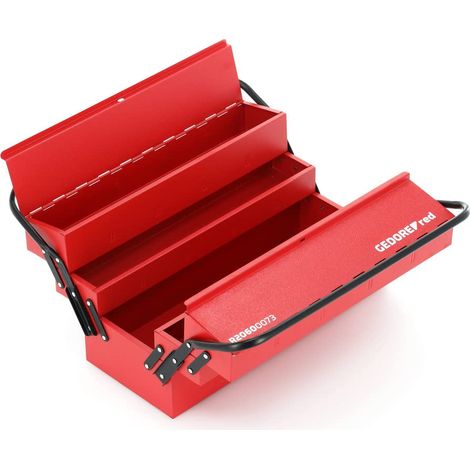 Gedore RED 3301658 R20600073 Cassetta porta utensili senza contenuto Lamiera d'acciaio Rosso (1/5)