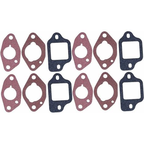 Kit de diaphragme à gazon du joint de carburateur compatible avec Honda GCV160 GCV135 GCV190 GSV190 12pcs (1/5)