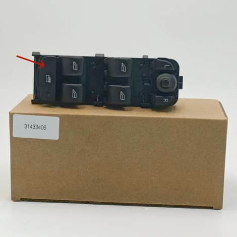 Ceci s'applique au régulateur de lève-vitre électrique avant gauche Volvo 31433406, qui commande la vitre électrique côté conducteur et prend en charge le fonctionnement à une touche, améliorant ainsi (1/4)