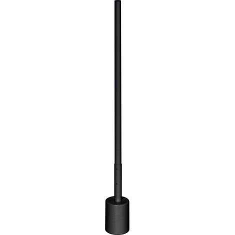 OSRAM Lampadaire LED d'angle SMART+ WIFI,slim,noir,8W,540lm,blanc et couleur réglables,dimmable,fonction bricolage et rythme musical,longue durée de vie,contrôlable par application,2700-6500K
