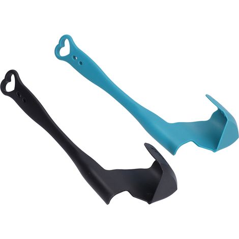 Lot de 2 spatules rotatives de rechange pour blender Vorwerk Thermomix BIMBY TM5 TM6 TM31, noir et vert foncé (1/5)