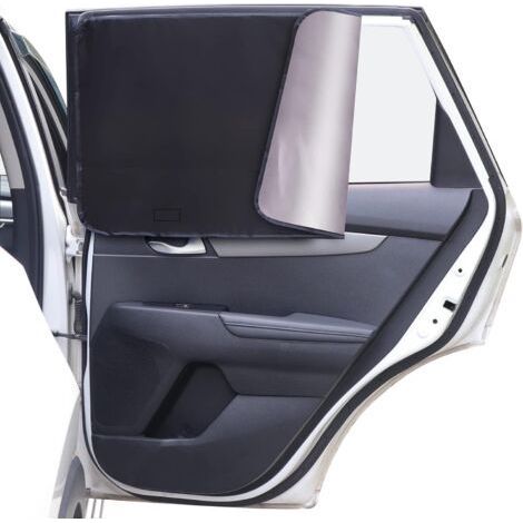 PA Voiture de Protection Solaire, Protection Solaire magnétique de Voiture avec Protection UV Rideaux fenêtres de Protection Solaire de Voiture Enfants Adultes et Animaux de Compagnie (1/4)