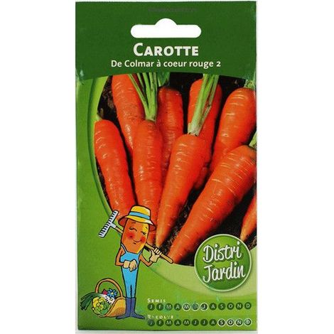 Sachet De Graines Carotte Colmar C≈Íur Rouge