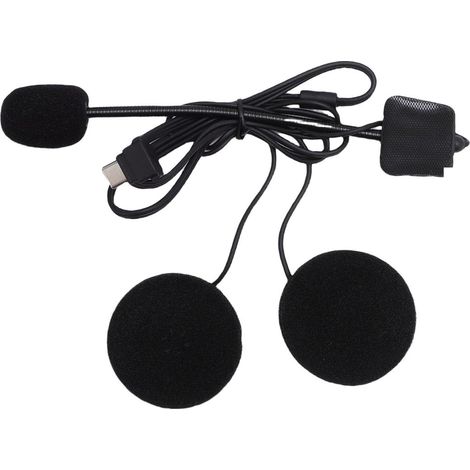 Casque Bluetooth pour Moto, Haut-Parleur 40 Mm, Musique Stéréo HiFi, Navigation GPS, avec Bluetooth 5.4 IP65 étanche, Autonomie de la Batterie 40 Heures, pour Cruiser Scooter (1/5)