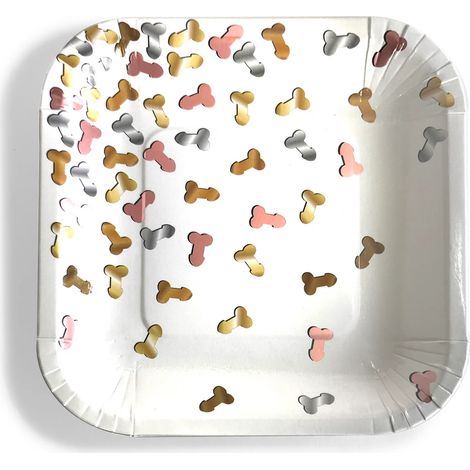 Petit Génie - Assiettes pour fête du pénis