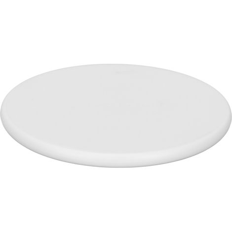 Chargeur sans fil compact 5W, portable et rapide, entrée 5V/2A sortie 5V/1A, blanc compatible téléphone mobile (1/5)