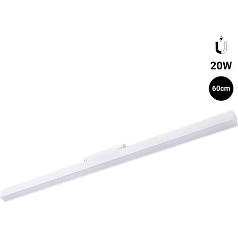 Opale LED-Schienenleuchte für Magnetschiene 48V - 20W